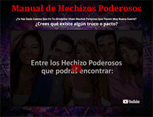 Tablet Screenshot of hechizospoderosos.com